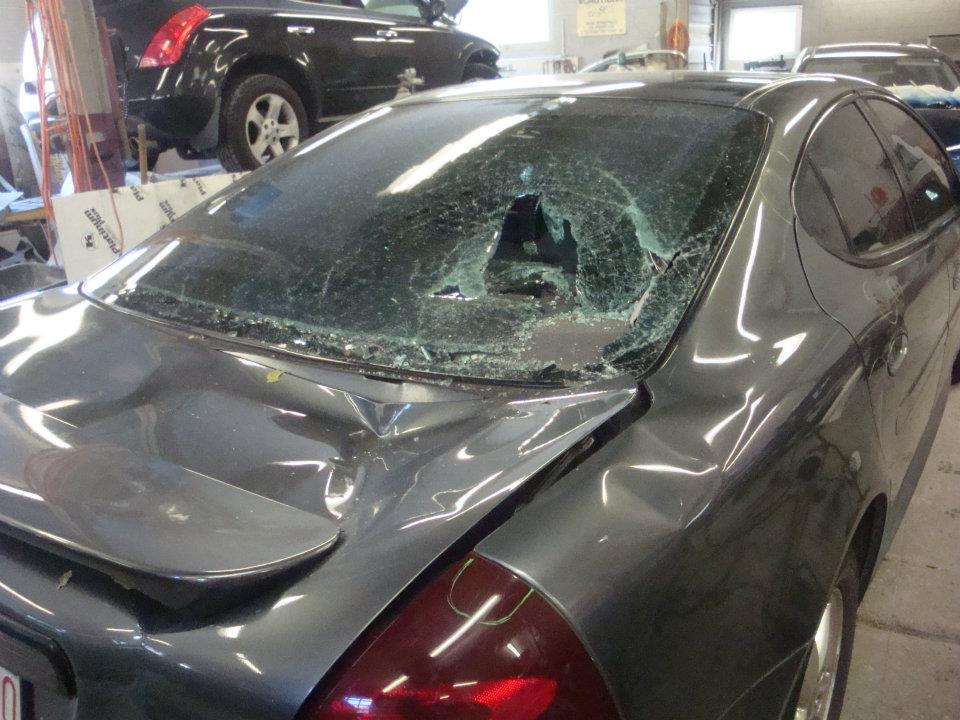 car accident; West Fitchburg Auto Body & Collision Center, MA 01420
